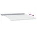 Copertină retractabilă manual, antracit/alb, 450x350 cm - WALTI WALTI