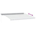 Copertină retractabilă manual cu LED, antracit/alb, 450x350 cm - WALTI WALTI