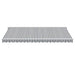 Copertină retractabilă automat, antracit/alb, 450x350 cm - WALTI WALTI