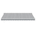 Copertină retractabilă automat cu LED, antracit/alb, 450x350 cm - WALTI WALTI