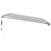 Copertină retractabilă automat cu LED, antracit/alb, 450x350 cm - WALTI WALTI