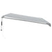 Copertină retractabilă automat cu LED, antracit/alb, 500x350 cm - WALTI WALTI