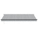 Copertină retractabilă manual cu LED-uri antracit/alb 500x350cm - WALTI WALTI