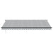 Copertină retractabilă automat LED-uri antracit/alb 500x350 cm - WALTI WALTI