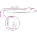 Copertină retractabilă manual, antracit/alb, 300x250 cm - WALTI WALTI