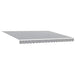 Copertină retractabilă antracit/alb, 4x3 m, textil/aluminiu - WALTI WALTI