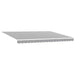 Copertină retractabilă antracit/alb, 4,5x3 m, textil/aluminiu - WALTI WALTI
