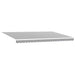 Copertină retractabilă antracit/alb, 5x3 m, textil/aluminiu - WALTI WALTI
