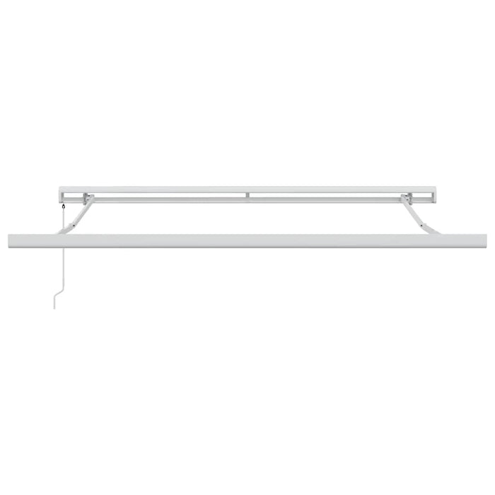 Copertină retractabilă antracit/alb, 3x2,5 m, textil/aluminiu - WALTI WALTI