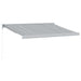Copertină retractabilă antracit/alb, 3,5x2,5 m, textil/aluminiu - WALTI WALTI