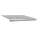 Copertină retractabilă antracit/alb, 4x3 m, textil/aluminiu - WALTI WALTI