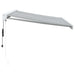 Copertină retractabilă antracit/alb, 3,5x2,5 m, textil/aluminiu - WALTI WALTI