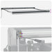 Copertină retractabilă antracit/alb, 4,5x3 m, textil/aluminiu - WALTI WALTI