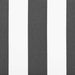 Copertină retractabilă antracit/alb, 5x3 m, textil/aluminiu - WALTI WALTI