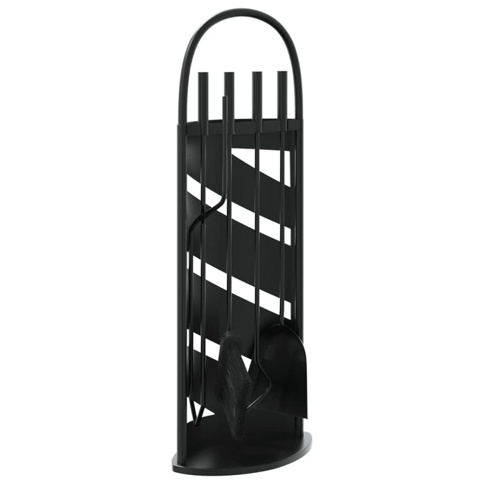 Set de unelte pentru șemineu, 5 piese, 23x15x66 cm, oțel - WALTI WALTI