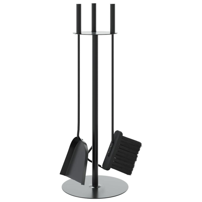 Set de unelte pentru șemineu, 4 piese, 22x59 cm, oțel - WALTI WALTI