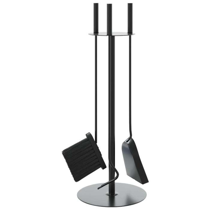 Set de unelte pentru șemineu, 4 piese, 22x59 cm, oțel - WALTI WALTI
