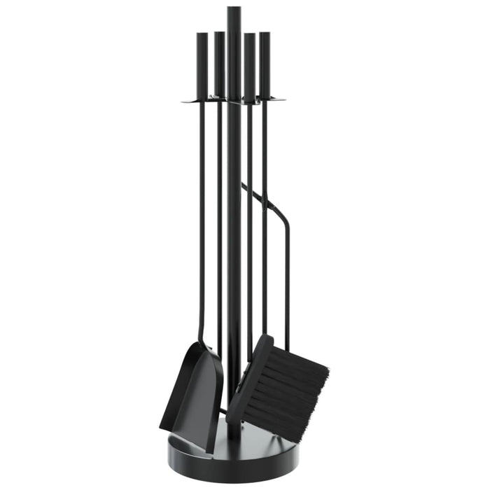 Set de unelte pentru șemineu, 5 piese, 18x66 cm, oțel - WALTI WALTI