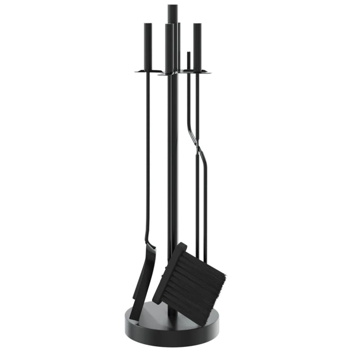 Set de unelte pentru șemineu, 5 piese, 18x66 cm, oțel - WALTI WALTI
