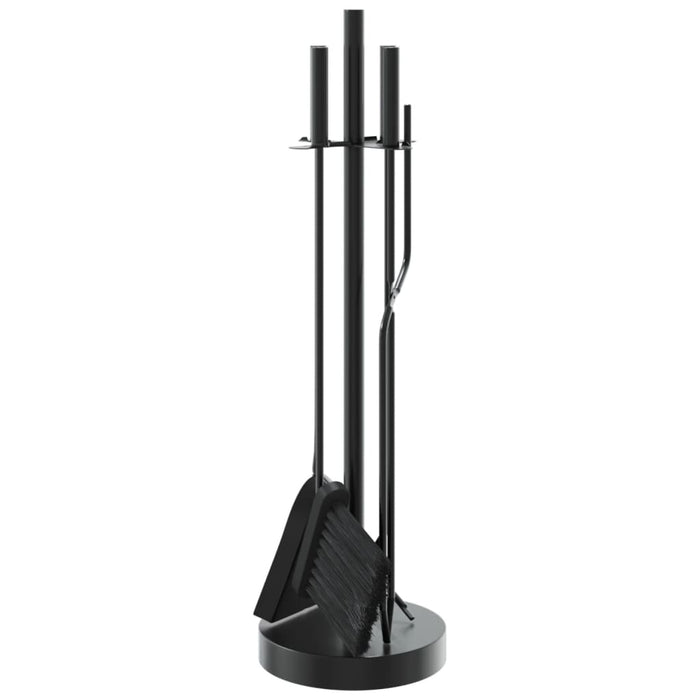 Set de unelte pentru șemineu, 5 piese, 18x66 cm, oțel - WALTI WALTI