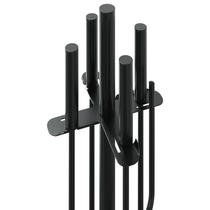 Set de unelte pentru șemineu, 5 piese, 18x66 cm, oțel - WALTI WALTI