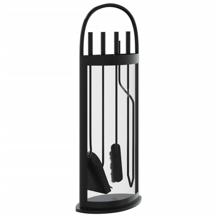 Set scule pentru șemineu, 5 piese, 23x15x66 cm, oțel - WALTI WALTI
