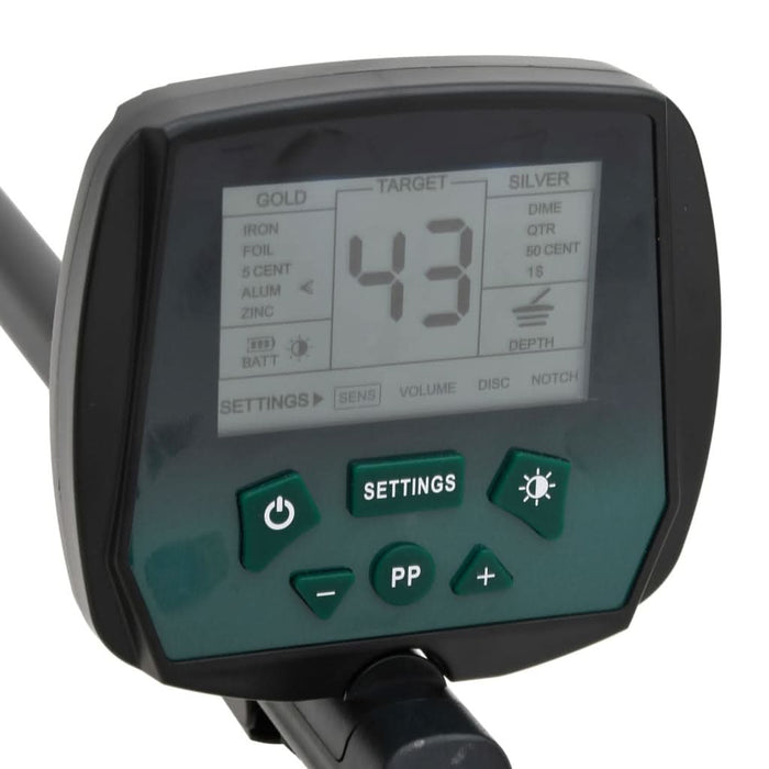 Detector de metale, adâncime de căutare 24 cm, ecran LCD - WALTI WALTI