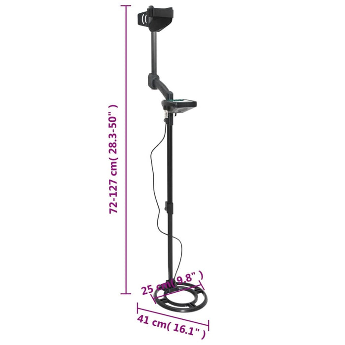 Detector de metale, adâncime de căutare 24 cm, ecran LCD - WALTI WALTI