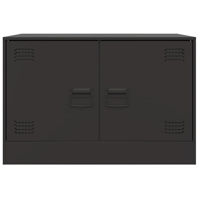 Dulapuri TV, 2 buc., negru, 67x39x44 cm, oțel - WALTI WALTI