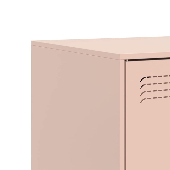 Dulapuri TV 2 buc Roz 67x39x44 cm Otel - WALTI WALTI