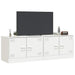Dulapuri TV 2 buc., alb, 67x39x44 cm Otel - WALTI WALTI