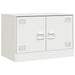 Dulapuri TV 2 buc., alb, 67x39x44 cm Otel - WALTI WALTI