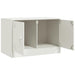 Dulapuri TV 2 buc., alb, 67x39x44 cm Otel - WALTI WALTI