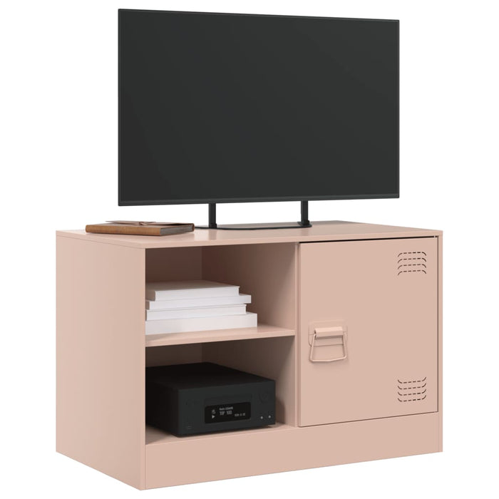 Dulapuri TV 2 buc Roz 67x39x44 cm Otel - WALTI WALTI