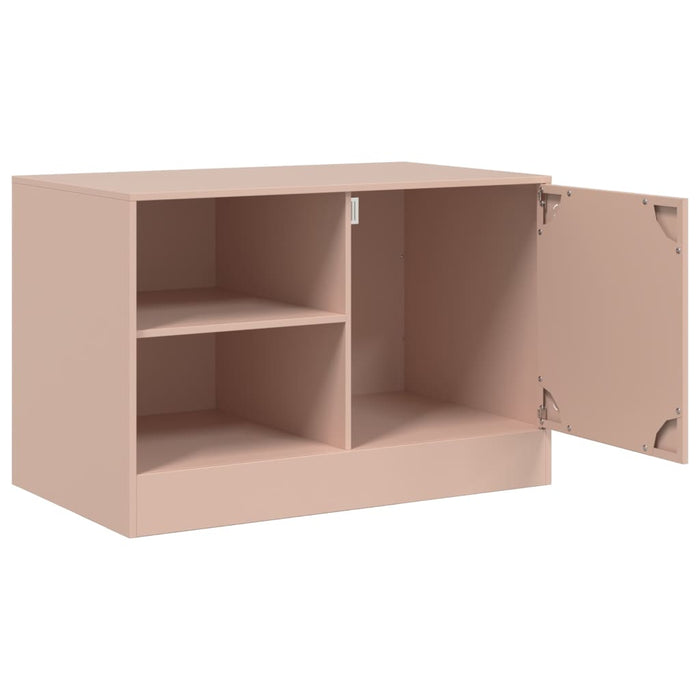Dulapuri TV 2 buc Roz 67x39x44 cm Otel - WALTI WALTI