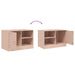 Dulapuri TV 2 buc Roz 67x39x44 cm Otel - WALTI WALTI