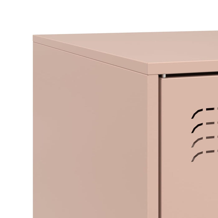Dulapuri TV 2 buc Roz 67x39x44 cm Otel - WALTI WALTI
