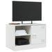 Dulapuri TV 2 buc., alb, 67x39x44 cm Otel - WALTI WALTI
