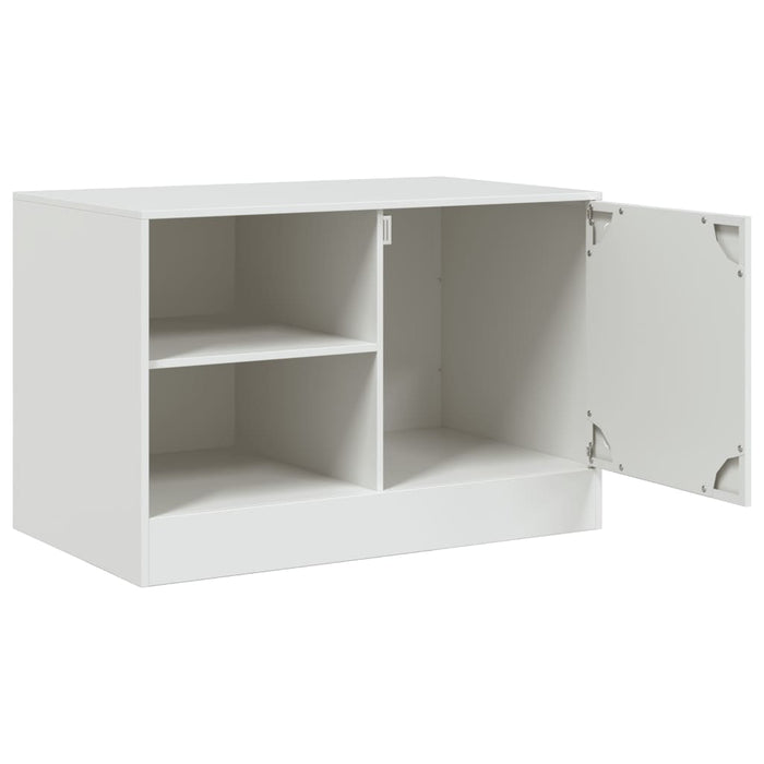 Dulapuri TV 2 buc., alb, 67x39x44 cm Otel - WALTI WALTI