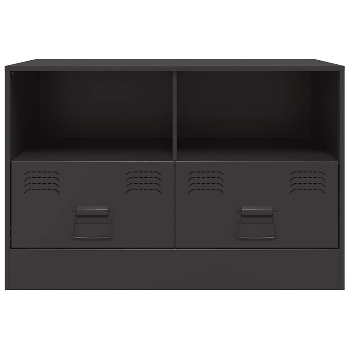 Dulap TV, negru, 67x39x44 cm, oțel - WALTI WALTI