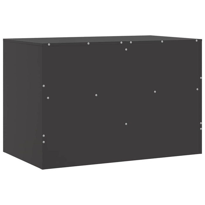 Dulapuri TV, 2 buc., negru, 67x39x44 cm, oțel - WALTI WALTI