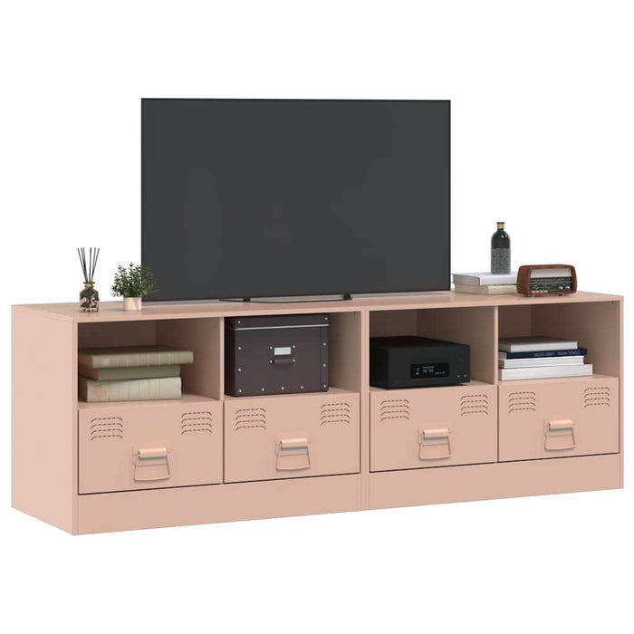 Dulapuri TV 2 buc Roz 67x39x44 cm Otel - WALTI WALTI