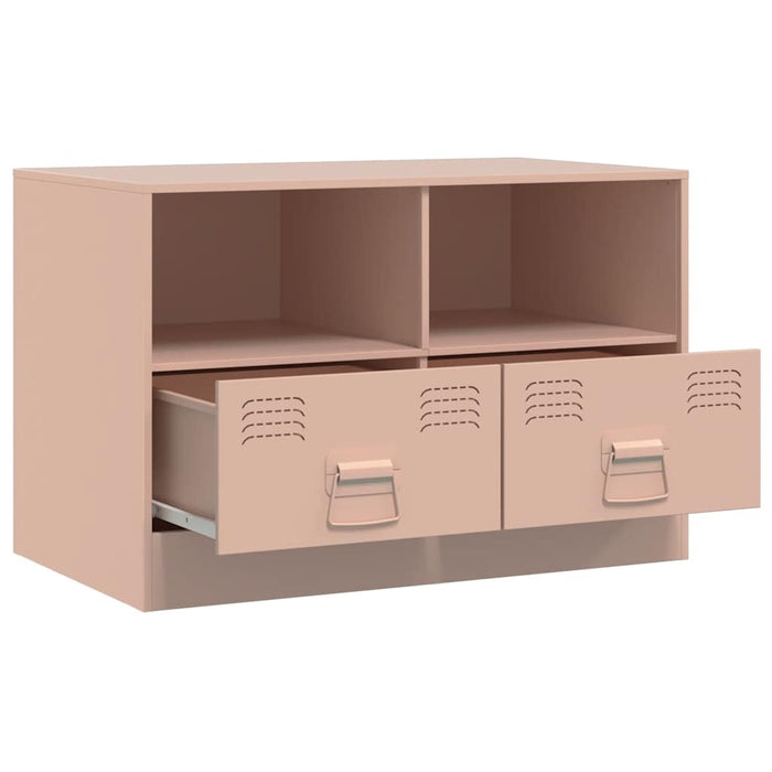 Dulapuri TV 2 buc Roz 67x39x44 cm Otel - WALTI WALTI