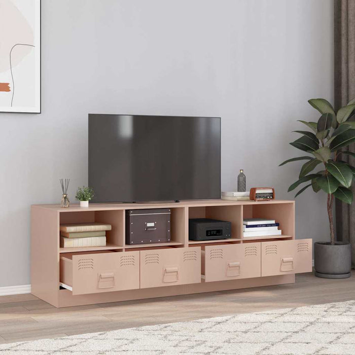 Dulapuri TV 2 buc Roz 67x39x44 cm Otel - WALTI WALTI