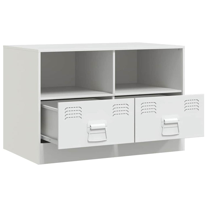 Dulapuri TV 2 buc., alb, 67x39x44 cm Otel - WALTI WALTI