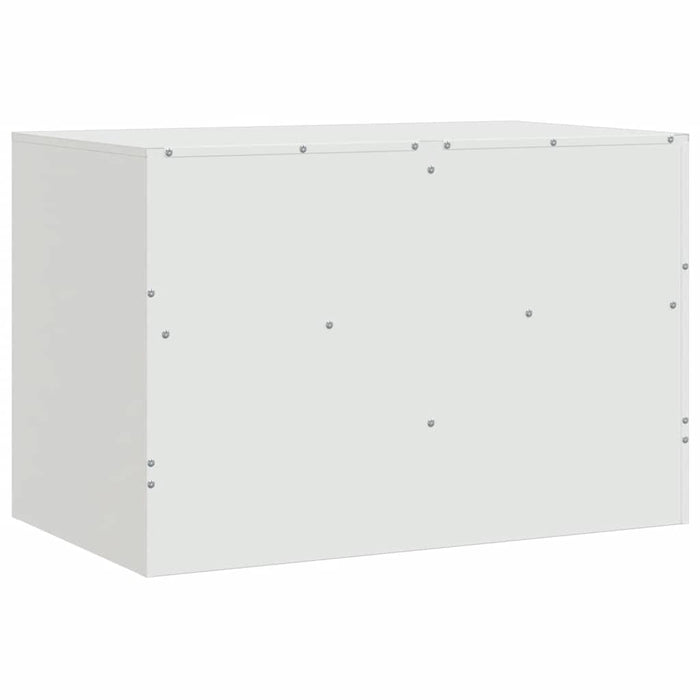 Dulapuri TV 2 buc., alb, 67x39x44 cm Otel - WALTI WALTI