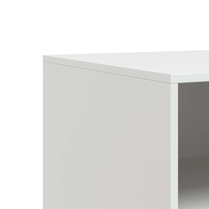 Dulapuri TV 2 buc., alb, 67x39x44 cm Otel - WALTI WALTI