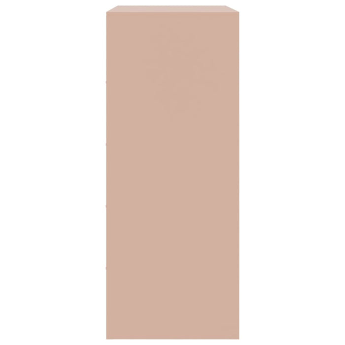 Comodă Roz 67x39x95 cm oțel - WALTI WALTI