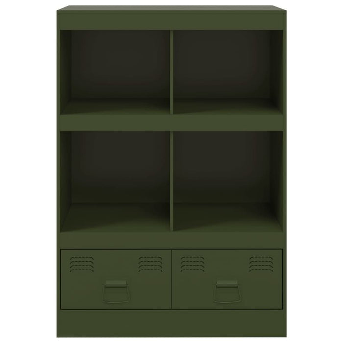 Dulap înalt verde măslină 67x39x95 cm oțel - WALTI WALTI