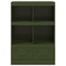 Dulap înalt verde măslină 67x39x95 cm oțel - WALTI WALTI